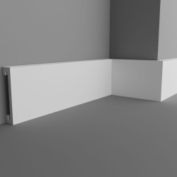 Плинтус ARCA 80 (белый)