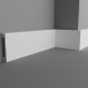 Плинтус ARCA 80 (белый)