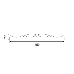 ПАНЕЛЬ ГИПСОВАЯ №305