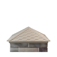  EVEREST Колпак EVEREST 535 х 535 с посадкой на 2 кирпича (бежевый)