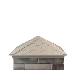  EVEREST Колпак EVEREST 535 х 535 с посадкой на 2 кирпича (бежевый)