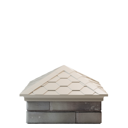 Колпак EVEREST 390 x 390 с посадкой на 1,5 кирпича (бежевый)